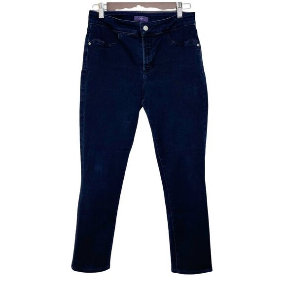 NYDJ Dark Wash Skinny Jean Size 6 27" - Picture 1 of 8